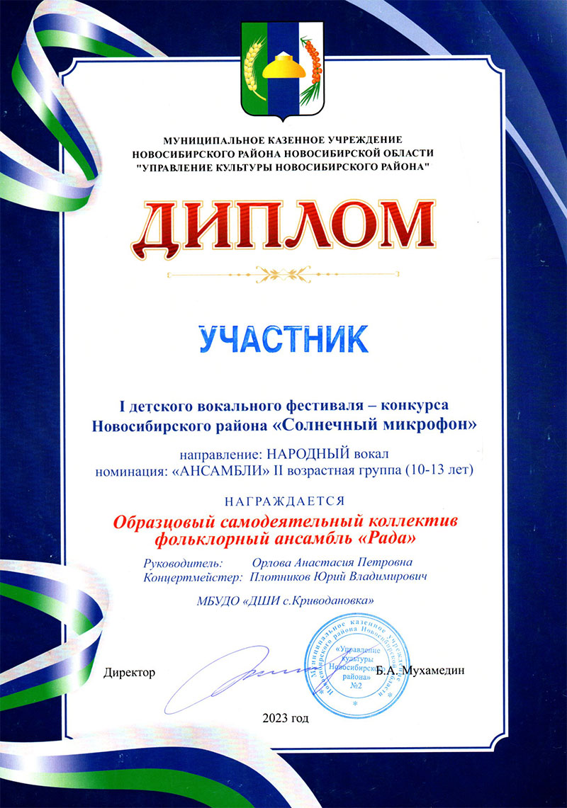 Дипломы