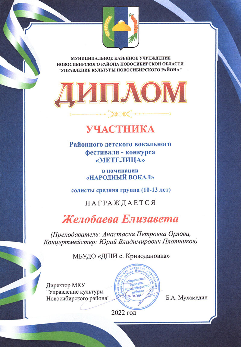 Дипломы
